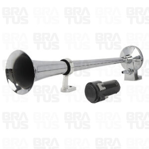 Buzina Cromada Com Compressor (1 Corneta) - Image 8