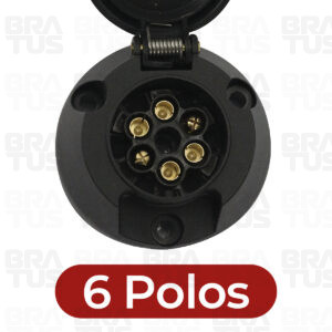 Tomada Engate Plástico Completa 6 Polos Carro - Image 7