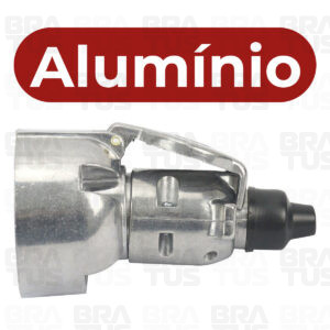 Tomada Engate Alumínio Cromada Completa 6 Polos Carro - Image 8