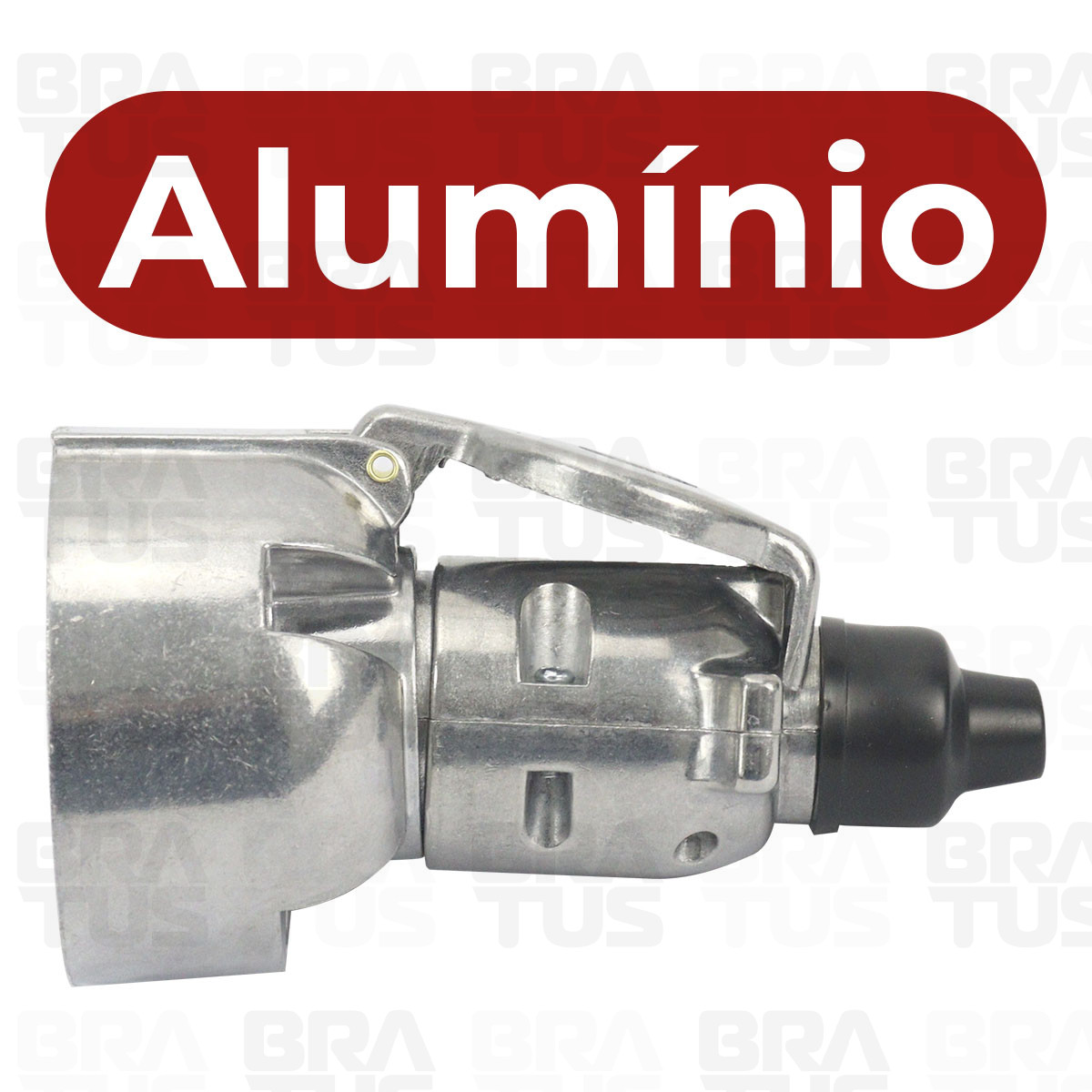 Tomada Engate Alumínio Cromada Completa 6 Polos Carro - Image 8
