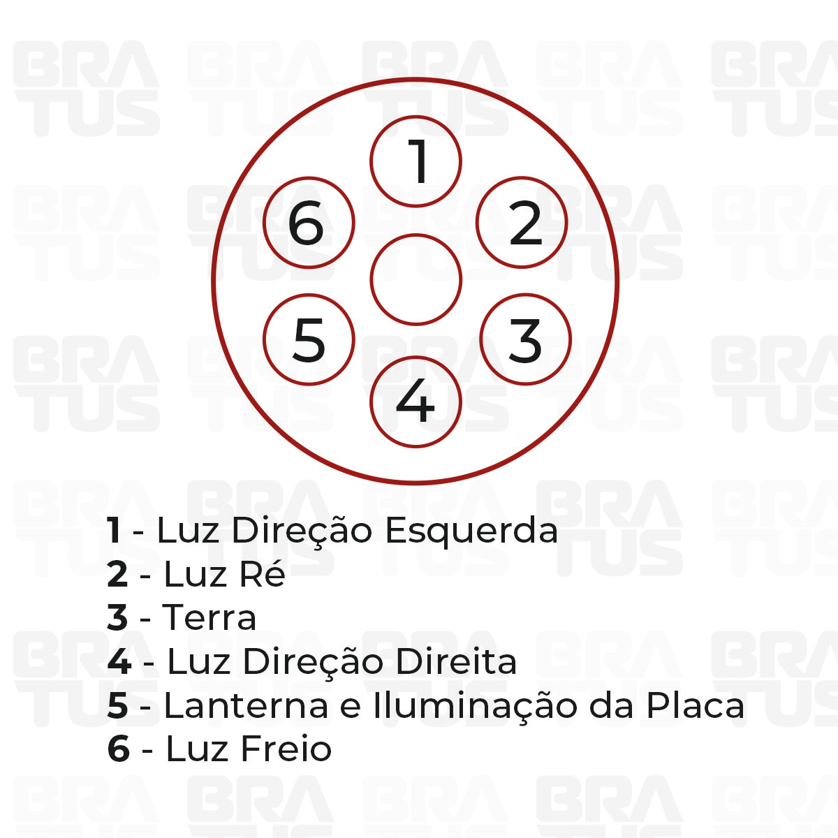 Tomada Engate Alumínio Cromada Completa 6 Polos Carro - Image 9