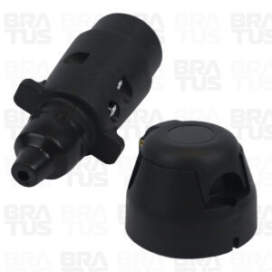 Tomada Engate Plástico Completa 7 Polos Carro - Image 1