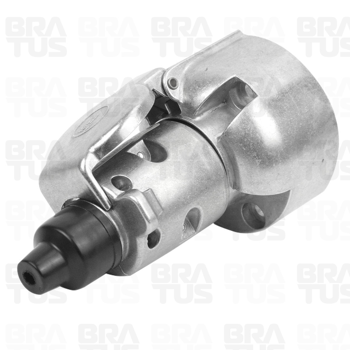 Tomada Engate Alumínio Cromada Completa 7 Polos Carro - Image 5