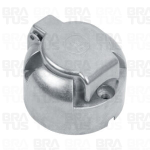 Tomada Engate Alumínio Cromada Completa 7 Polos Carro - Image 10