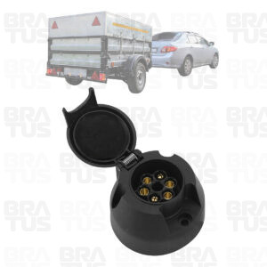 Tomada Engate Plástico Completa 6 Polos Carro (Fêmea) - Image 5