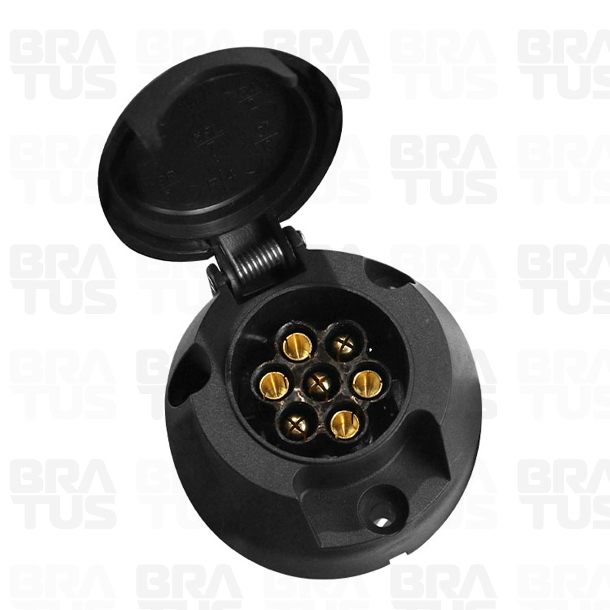 Tomada Engate Plástico Completa 7 Polos Carro (Fêmea) - Image 5