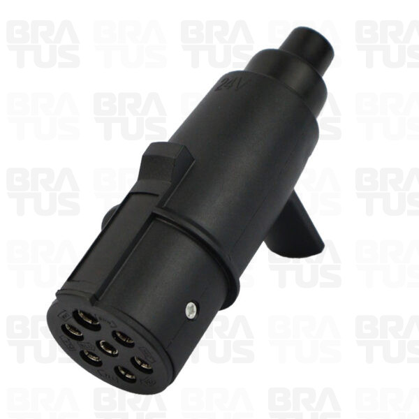 Tomada Engate Plástico Completa 7 Polos Cavalo Carreta (Macho)