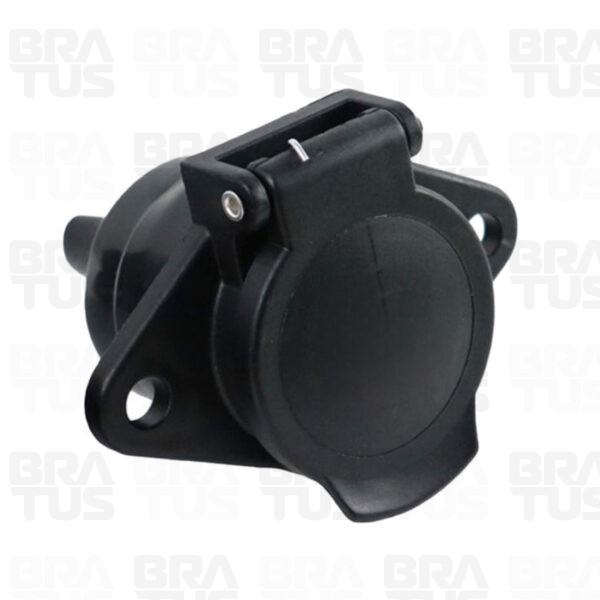 Tomada Engate Plástico Completa 7 Polos Cavalo Carreta (Fêmea)