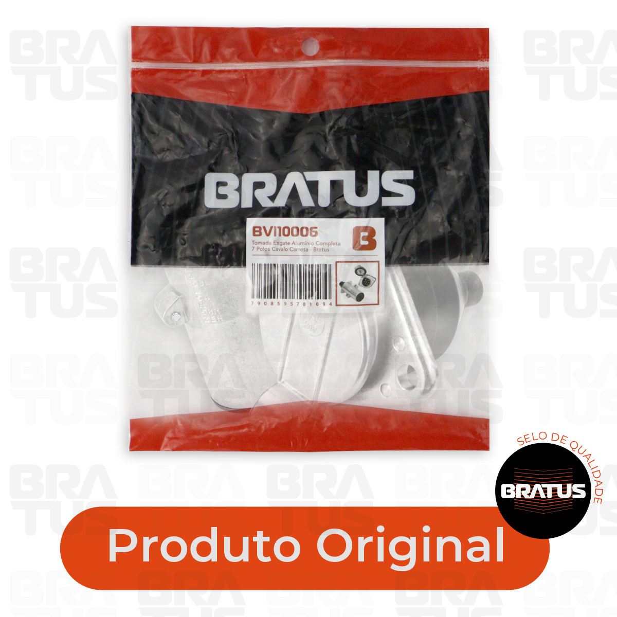 Tomada Engate Plástico Completa 7 Polos Cavalo Carreta (Fêmea - Alumínio) - Image 6