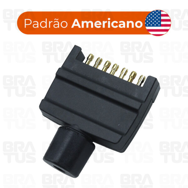 Tomada Engate Reboque 12 Polos Ford Ranger