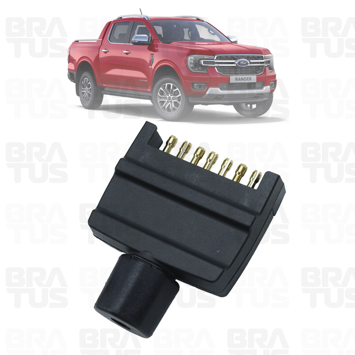 Tomada Engate Reboque 12 Polos Ford Ranger - Image 8