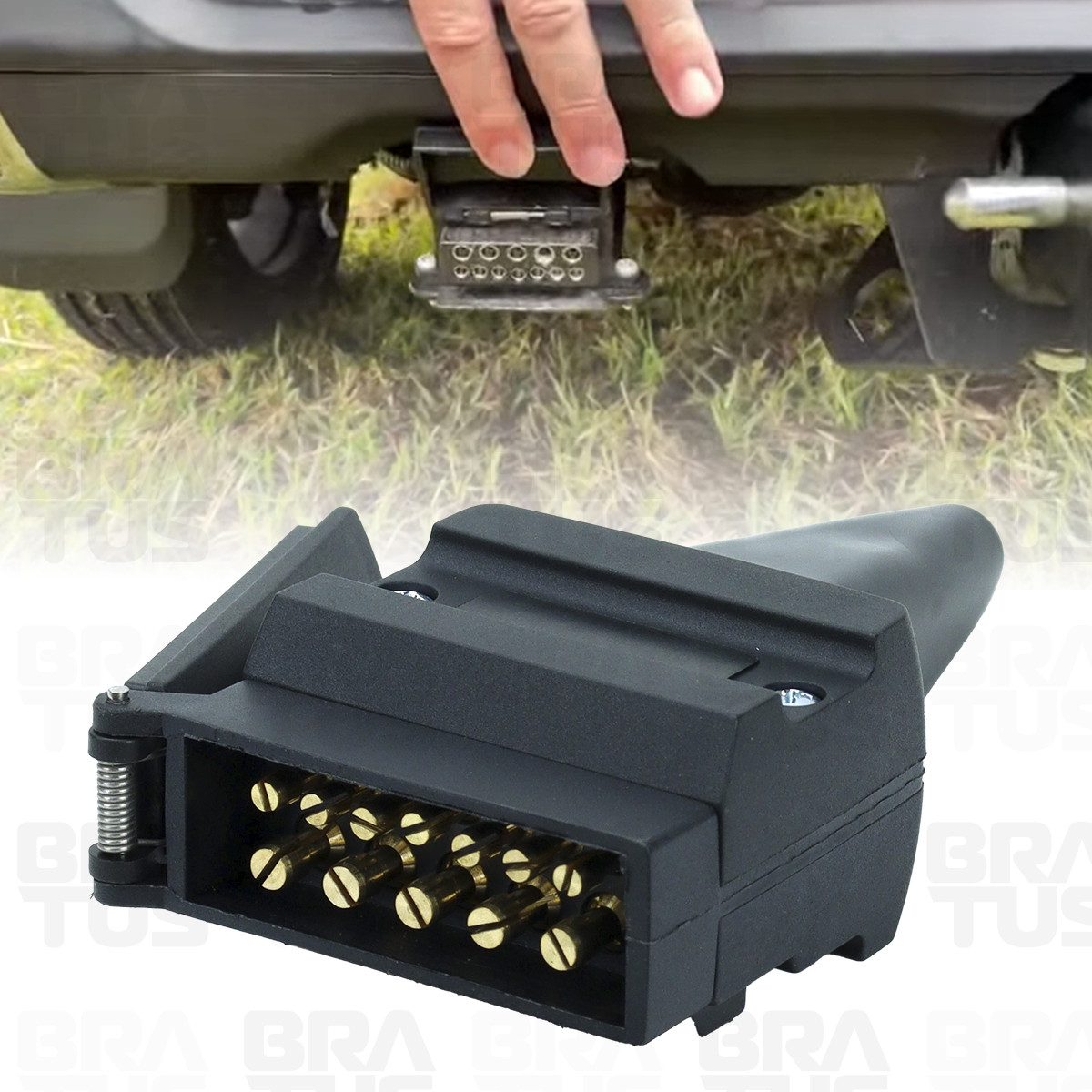 Tomada Engate Reboque 12 Polos Ford Ranger (Macho) - Image 5