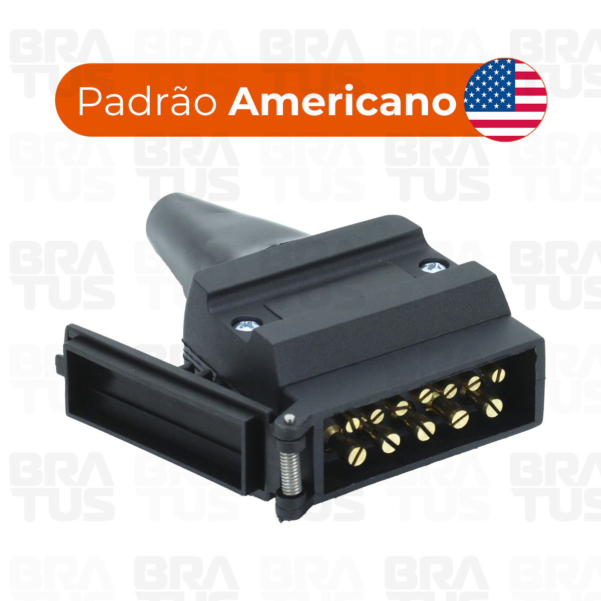 Tomada Engate Reboque 12 Polos Ford Ranger (Macho) - Image 8