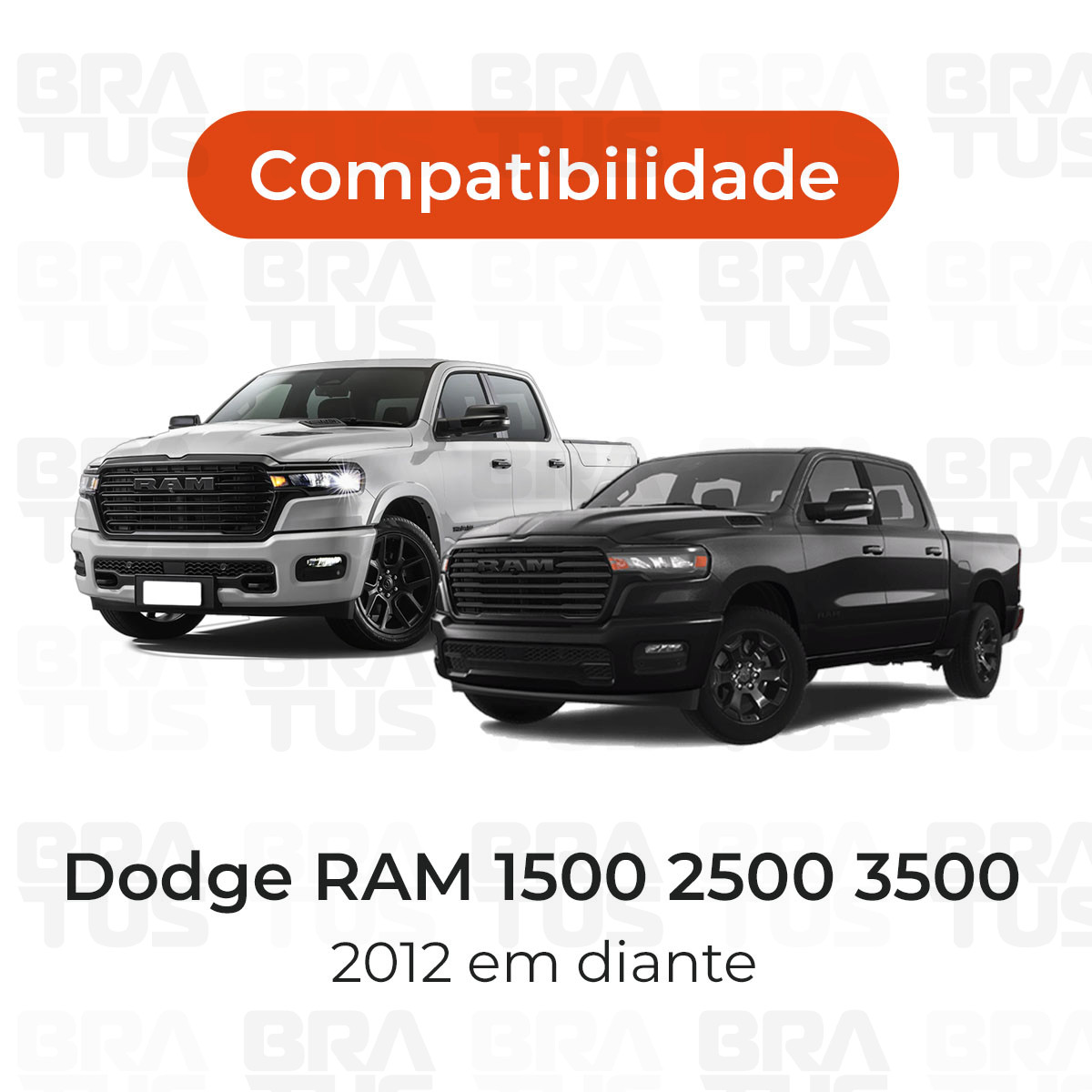 Tomada Completa Adaptador Reboque 7 Polos Padrão Americano Para Brasileiro (Dodge Ram) - Image 3