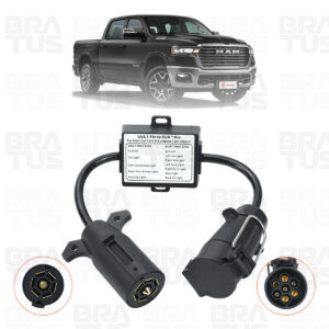 Tomada Completa Adaptador Reboque 7 Polos Padrão Americano Para Brasileiro (Macho - Dodge Ram) - Image 8