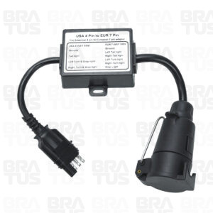 Tomada Engate Plástico Completa 7 Polos Carro - Image 1