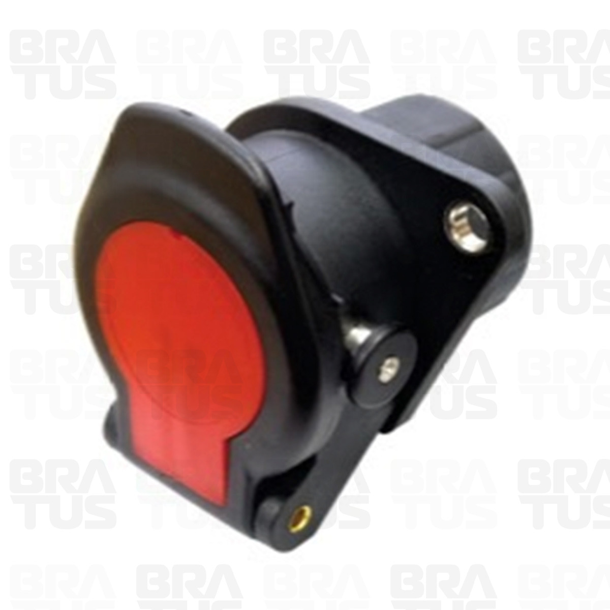 Tomada Engate Redonda ABS E Rastreador 7 Polos Cavalo Carreta (Fêmea) - Image 1