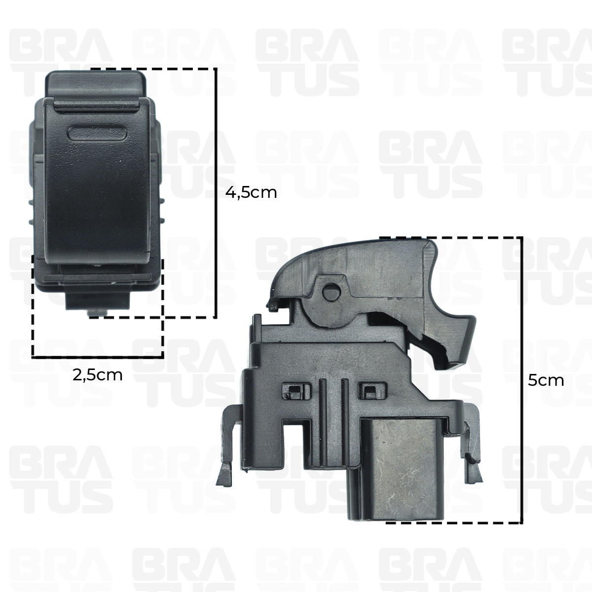 Interruptor Do Vidro Elétrico Passageiro (Toyota Hilux 05/15) - Image 2