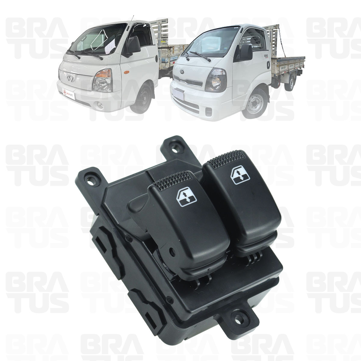 Interruptor Do Vidro Elétrico Motorista (Hyundai Hr 05/22) - Image 2
