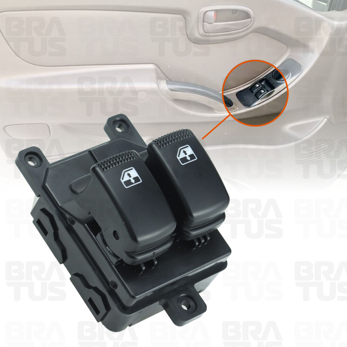 Interruptor Do Vidro Elétrico Motorista (Hyundai Hr 05/22) - Image 4