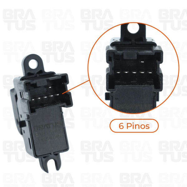 Interruptor Do Vidro Elétrico Passageiro (Nissan Frontier 08/16)