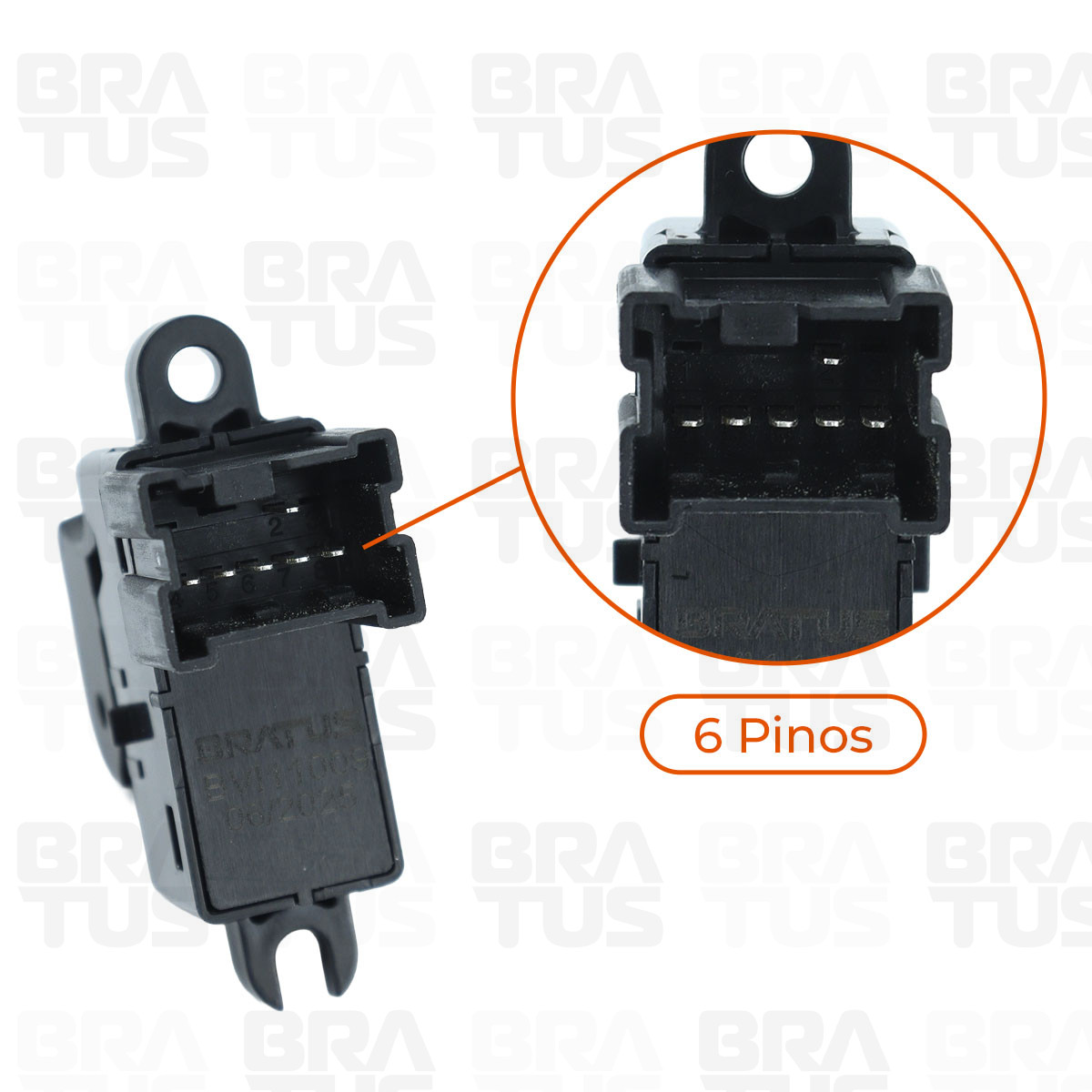 Interruptor Do Vidro Elétrico Passageiro (Nissan Frontier 08/16) - Image 2