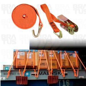 Conjunto Catraca Com Cinta (4,6 Metros, 800kg, Laranja) - Image 6