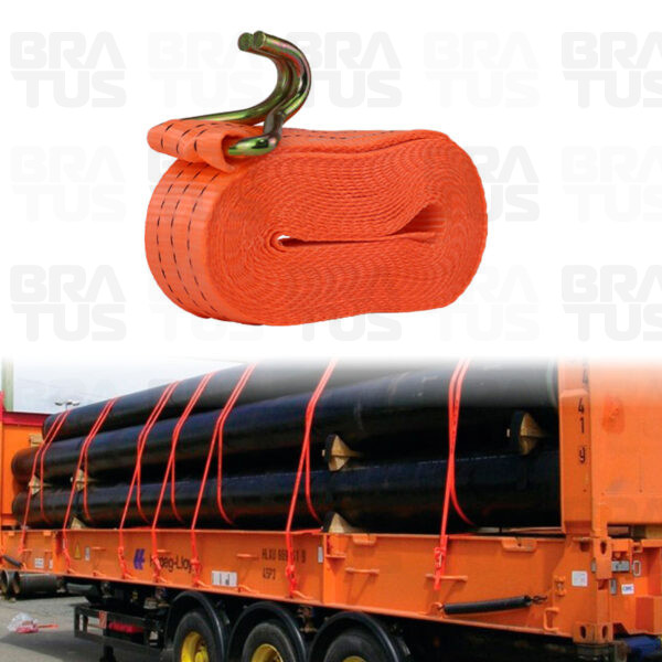 Cinta 9 Metros Gancho J (3 Toneladas)