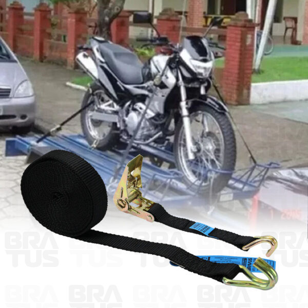 Conjunto Catraca Com Cinta (4,6 Metros, 800kg, Preta)