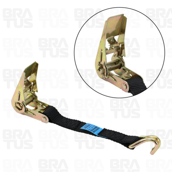 Conjunto Catraca Com Cinta (4,6 Metros, 800kg, Preta)