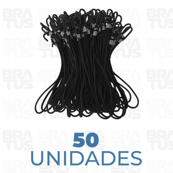 Extensor Fixador De Lona Elástico (60cm - Preto)