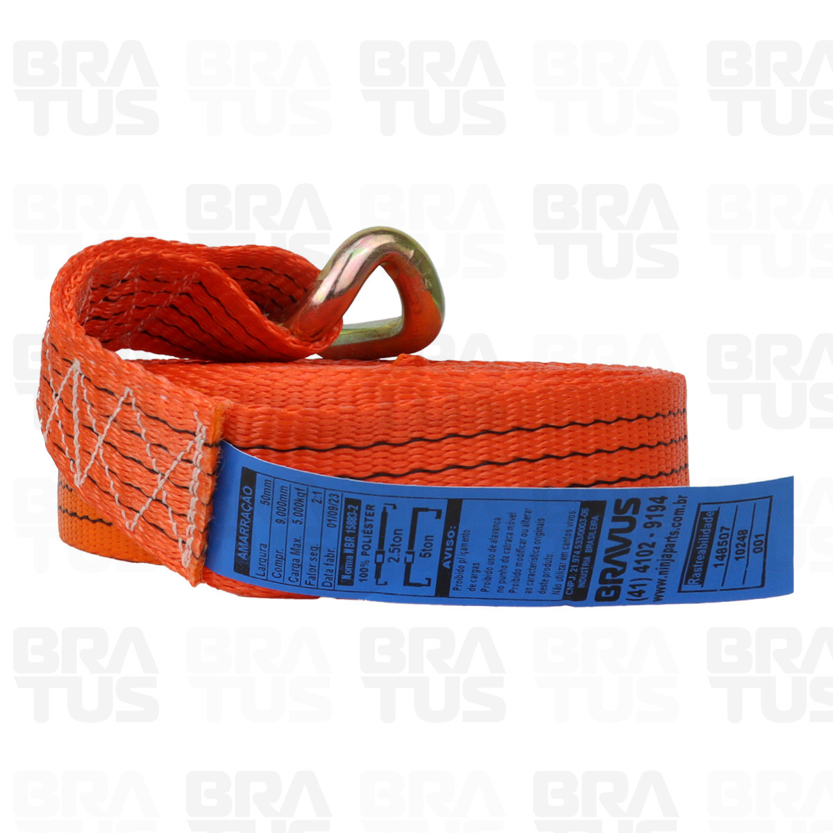 Cinta 9 Metros Gancho Garra (5 Toneladas) - Image 7