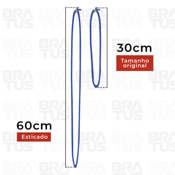 Extensor Fixador De Lona Elástico Sem Gancho (30cm)