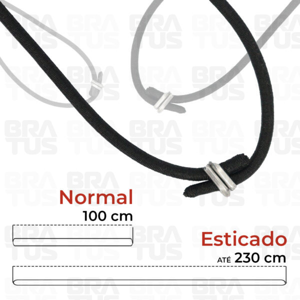 Extensor Fixador De Lona Elástico Sem Gancho (100cm)